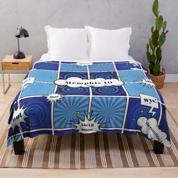 Item preview, Memphis 10 - Comic Blue designed and sold by TwinPowerTammy.