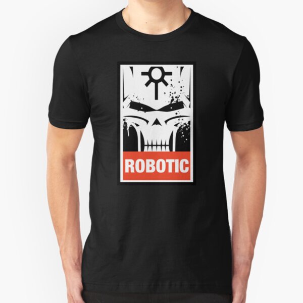 Inspired Necrons - Necron Robotic Slim Fit T-Shirt