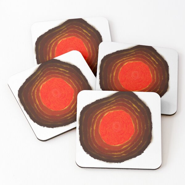 Item preview, Volcano Eruption | Lava Volcano Sticker Art designed and sold by Neshmi.