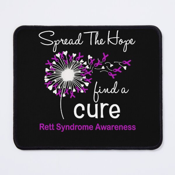 Item preview, Rett Syndrome Awareness Spread The Hope Find A Cure Rett Syndrome Awareness designed and sold by TerrellOneal.