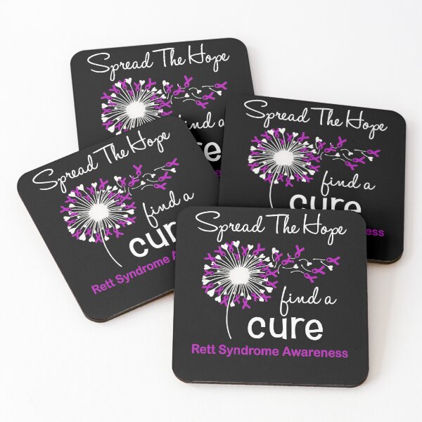 Item preview, Rett Syndrome Awareness Spread The Hope Find A Cure Rett Syndrome Awareness designed and sold by TerrellOneal.