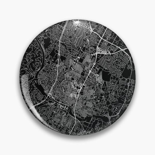 Item preview, Austin Black Map designed and sold by multiplicitymap.