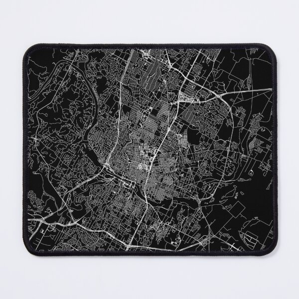 Item preview, Austin Black Map designed and sold by multiplicitymap.