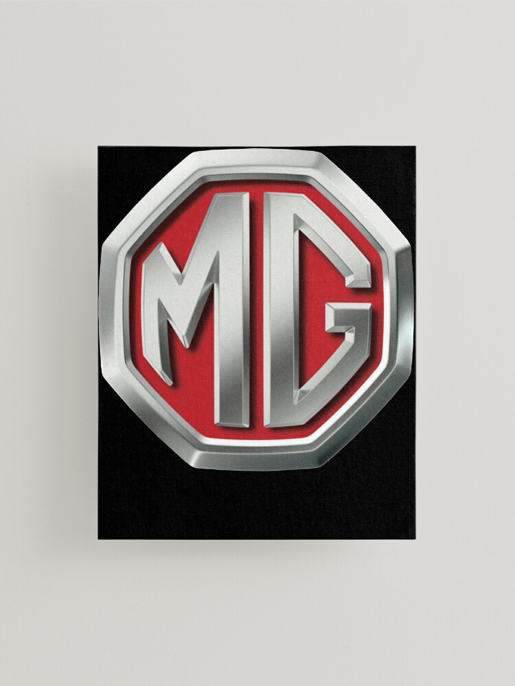 Aufgezogener Druck for Sale mit Mg-Motor-Logo von MicheleThorn
