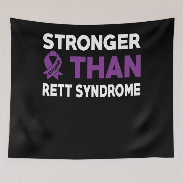 Item preview, Rett Syndrome Awareness Stronger Than Rett Syndrome Awareness Warrior designed and sold by TerrellOneal.