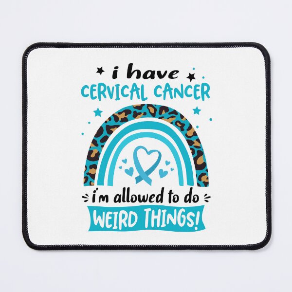 Item preview, Cervical Cancer Awareness - I have Cervical Cancer i am allowed to do Weird Things! designed and sold by KirstybShop.