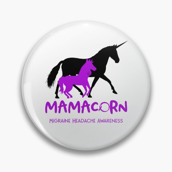 Item preview, Migraine Headache Awareness Mama Unicorn Mamacorn Support Migraine Headache Warrior  designed and sold by RunningShop.
