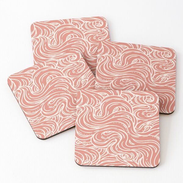 Item preview, Coral Bay Swirly Pattern designed and sold by nabanacrafters.