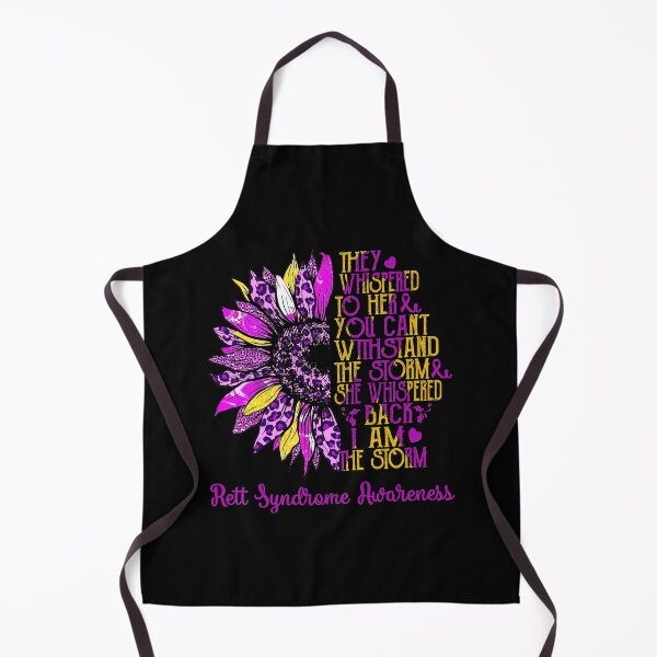 Item preview, Rett Syndrome Awareness Sunflower Leopard I'm The Storm Rett Syndrome Awareness designed and sold by TerrellOneal.