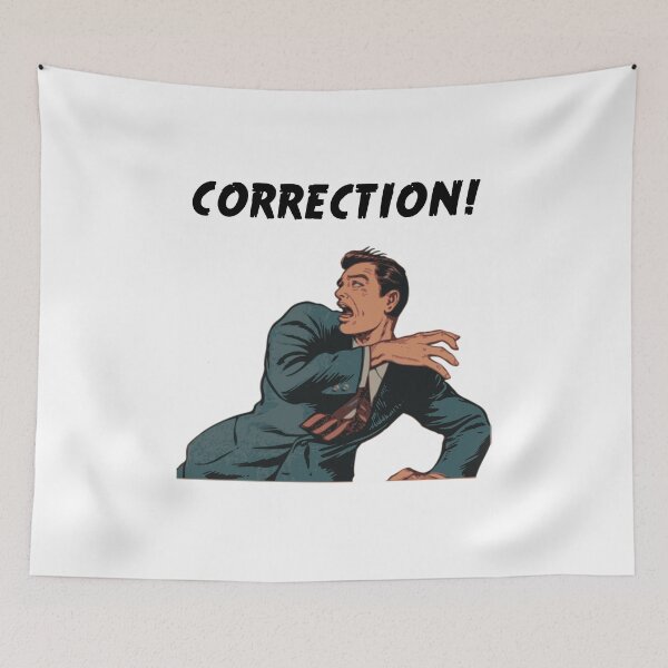 Item preview, Correction! designed and sold by investortees.