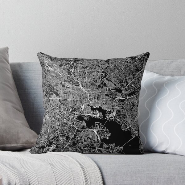 Item preview, Baltimore Black Map designed and sold by multiplicitymap.