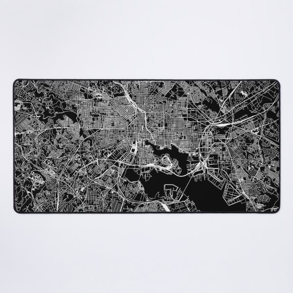Item preview, Baltimore Black Map designed and sold by multiplicitymap.