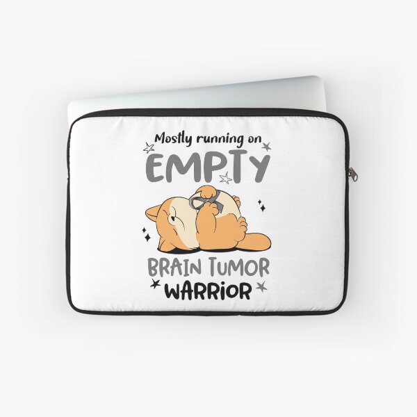 Item preview, Mostly running on Empty Brain Tumor Warrior designed and sold by ElizabethS809.