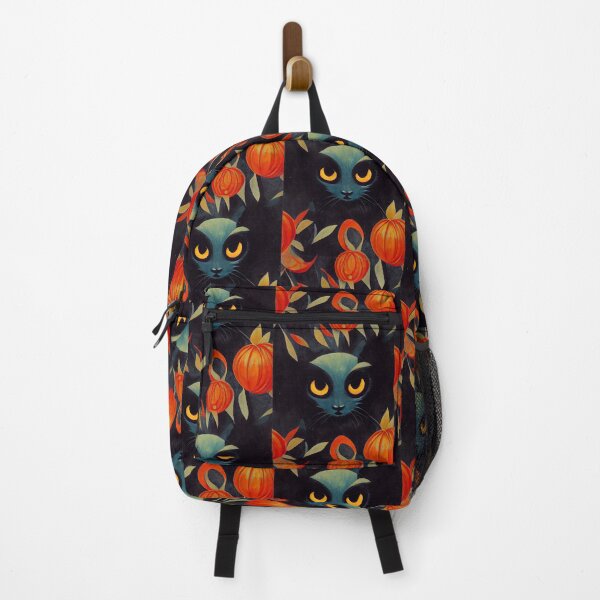 Item preview, BLACK CAT, vintage halloween, Pattern designed and sold by MoreMachine.