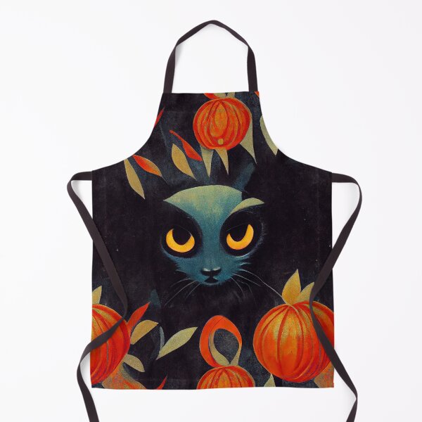 Item preview, BLACK CAT, vintage halloween, Pattern designed and sold by MoreMachine.