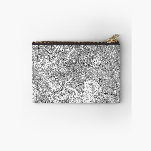 Item preview, Bangkok White Map designed and sold by multiplicitymap.