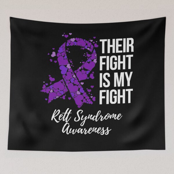 Item preview, Rett Syndrome Awareness Their Fight Is My Fight Rett Syndrome Awareness designed and sold by TerrellOneal.