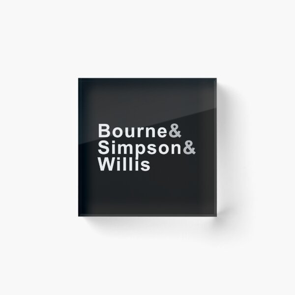 Item preview, Bourne And Simpson And Willis Classic T-Shirt designed and sold by ininfa6.