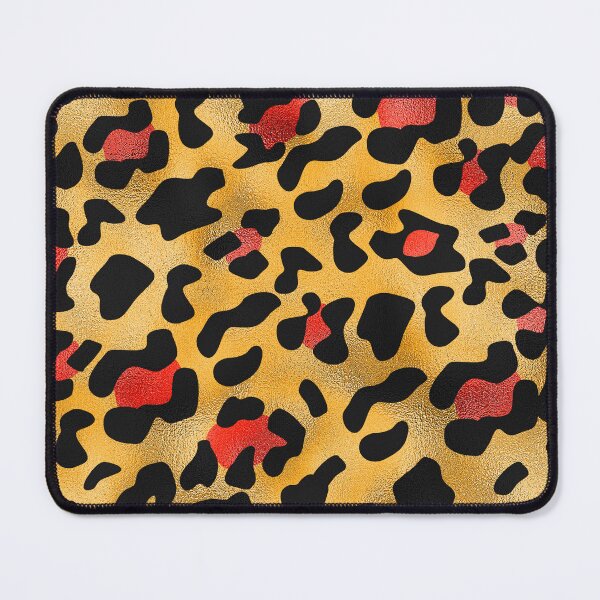Item preview, Animal print in red gold and black designed and sold by FGCART.