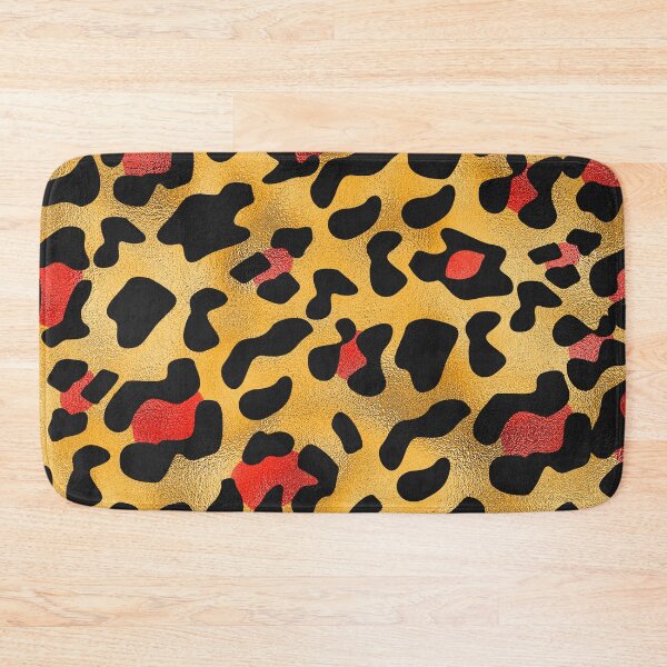 Item preview, Animal print in red gold and black designed and sold by FGCART.