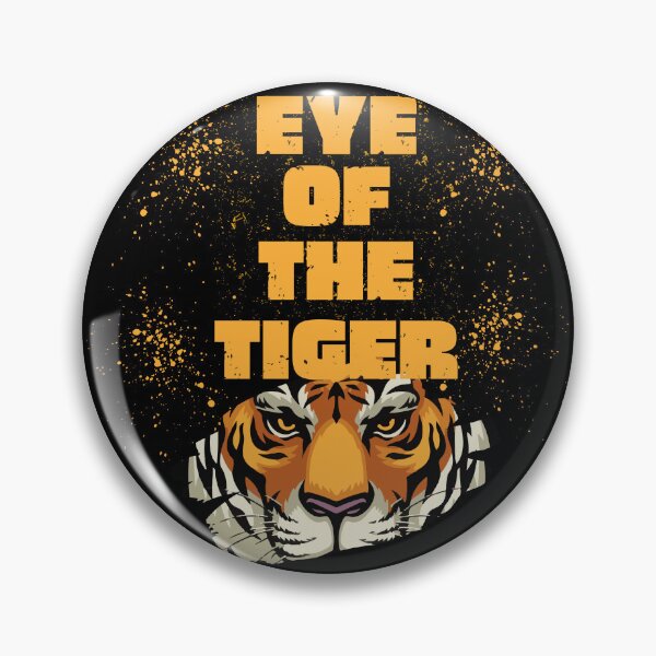 Item preview, Eye of the tiger, Illustration of wild feline animal face designed and sold by Malogue.