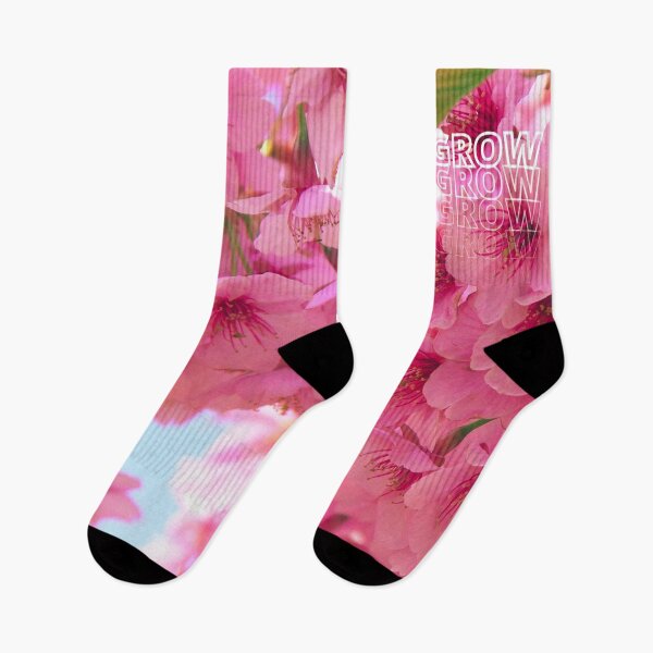 Item preview, GROW (above) - Blissfully Lovely Bright Pink Flowers designed and sold by AliceSLee.