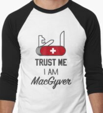 MacGyver Men's Baseball ¾ T-Shirt