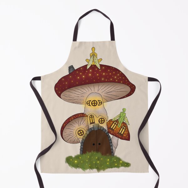 Item preview, Fae Mushroom Cottage designed and sold by SunFishArt.