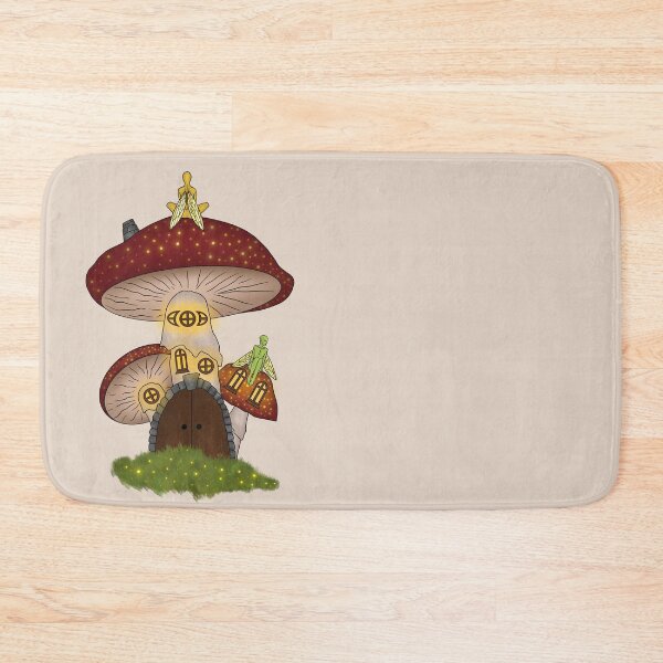 Item preview, Fae Mushroom Cottage designed and sold by SunFishArt.