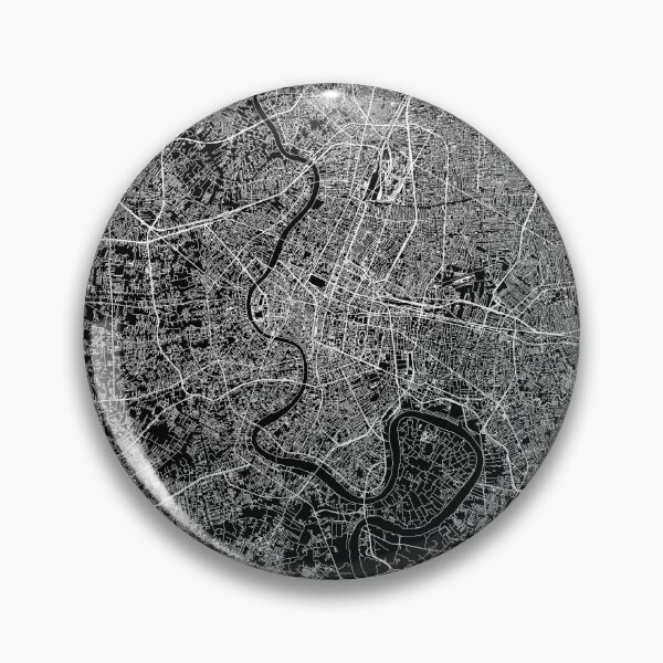 Item preview, Bangkok Black Map designed and sold by multiplicitymap.