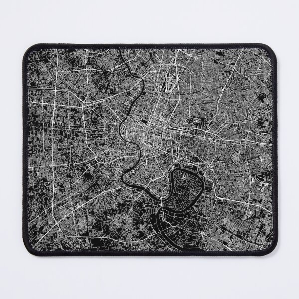 Item preview, Bangkok Black Map designed and sold by multiplicitymap.
