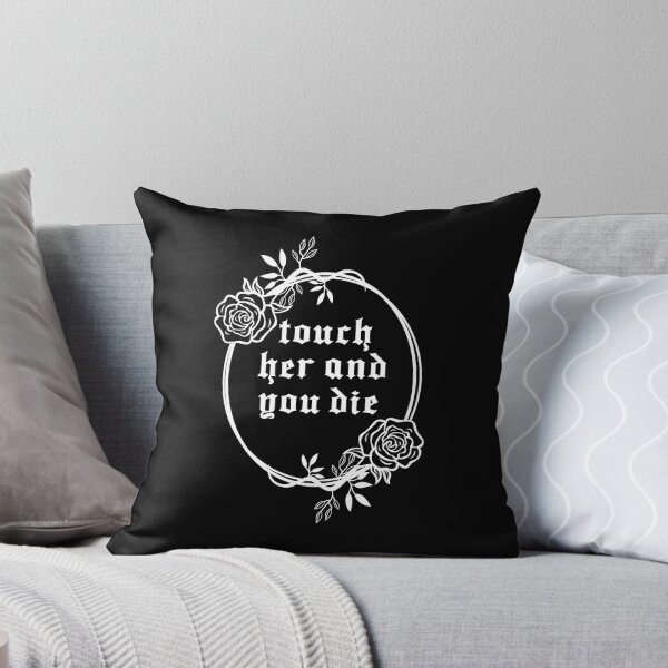 Item preview, Touch Her And You Die - Book Tropes - Bookish - White designed and sold by StickEmUpp.