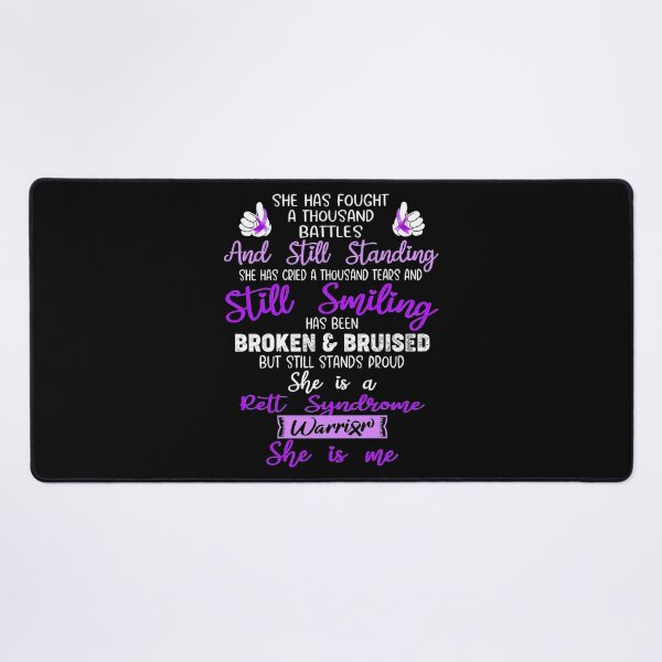 Item preview, Rett Syndrome Awareness They Whispered To Her You Can not Withstand The Storm Rett Syndrome Awareness designed and sold by TerrellOneal.