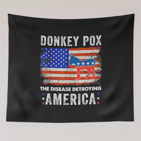 Item preview, Donkey Pox The Disease Destroying America designed and sold by hangoxinhxan.