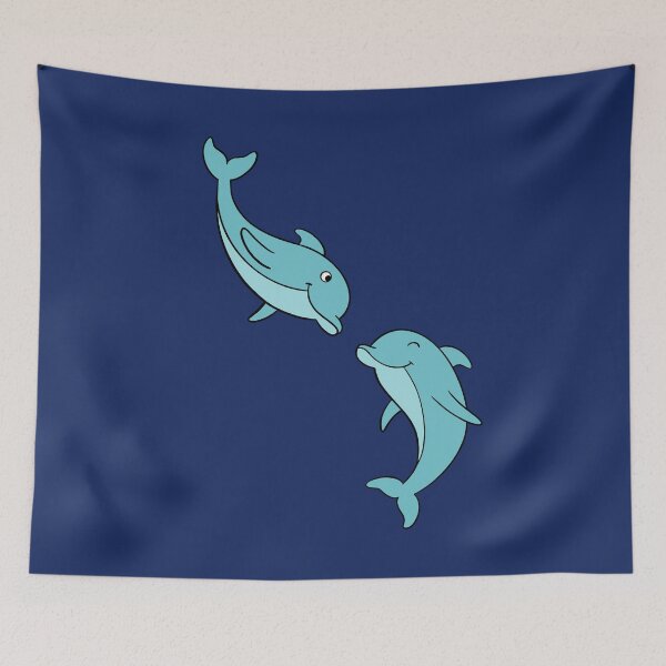 Item preview, Two Dolphins Best Friends designed and sold by heathercashart.