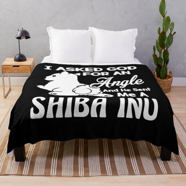 Item preview, I Asked God For Angle - Shiba Inu designed and sold by UnknownArtistt.