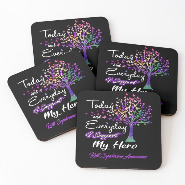 Item preview, Rett Syndrome Awareness Today and Everyday I Support My Hero Rett Syndrome Awareness Support Rett Syndrome Warrior Gifts designed and sold by TerrellOneal.