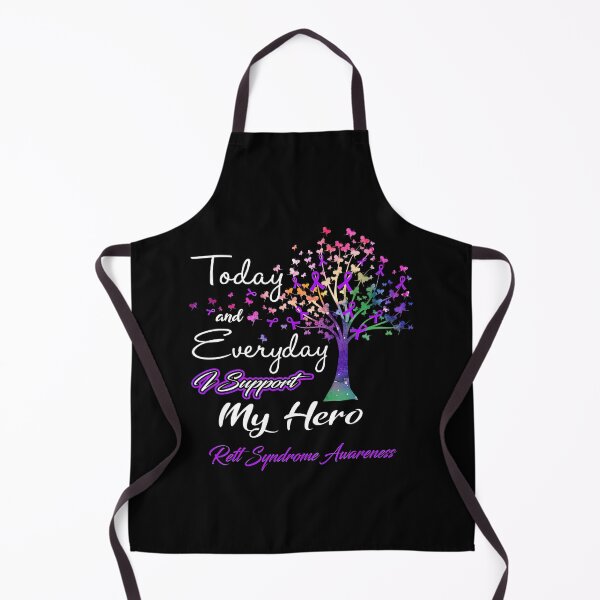Item preview, Rett Syndrome Awareness Today and Everyday I Support My Hero Rett Syndrome Awareness Support Rett Syndrome Warrior Gifts designed and sold by TerrellOneal.