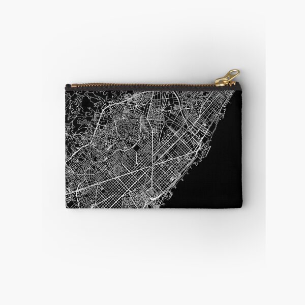 Item preview, Barcelona Black Map designed and sold by multiplicitymap.