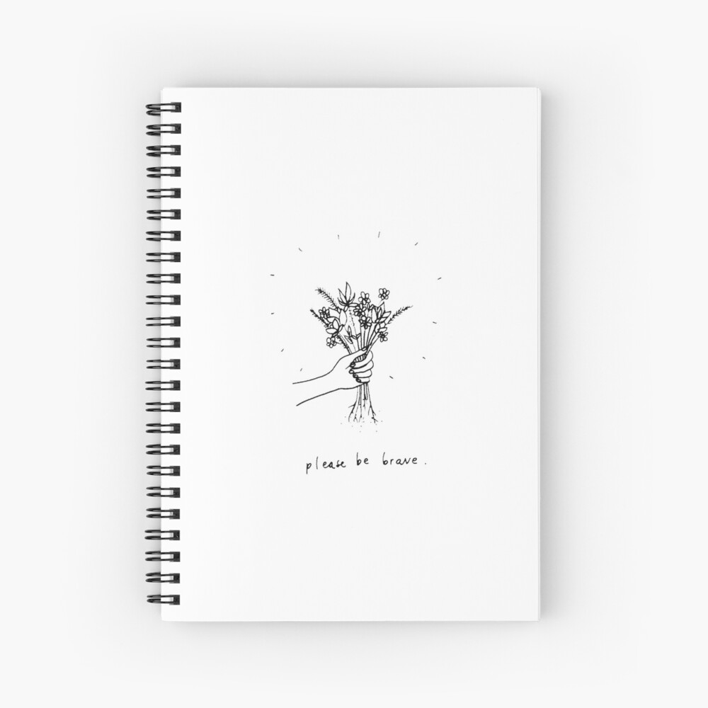 "Aesthetic " Spiral Notebook by Samanthamtuk Redbubble