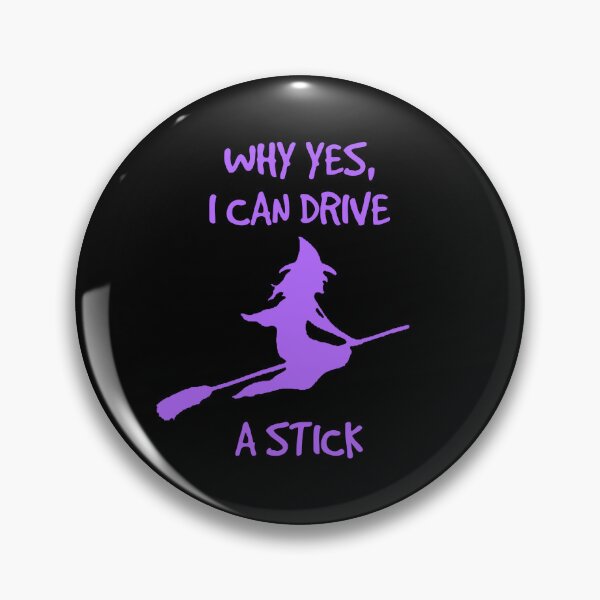 Item preview, Halloween Witch Drive a Stick designed and sold by EstelleStar.