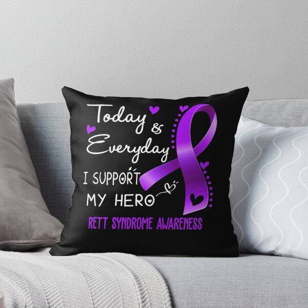 Item preview, Rett Syndrome Awareness Today and Everyday I Support My Hero Rett Syndrome Awareness Support Rett Syndrome Warrior Gifts designed and sold by TerrellOneal.