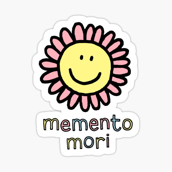 memento mori Sticker