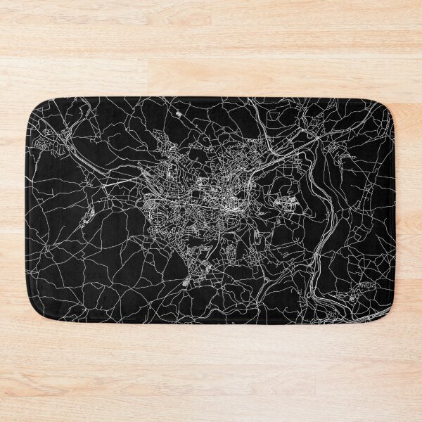 Item preview, Bath Black Map designed and sold by multiplicitymap.