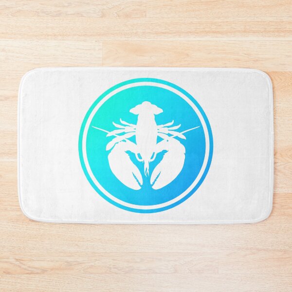 Item preview, Crustaceancore Nautical Lobster Beach Life Blue Sunset designed and sold by jrno11.