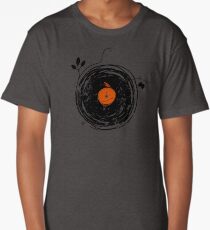Enchanting Vinyl Records Vintage Long T-Shirt