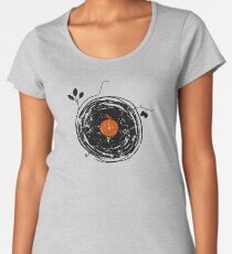 Enchanting Vinyl Records Vintage Women's Premium T-Shirt