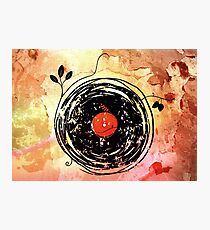 Enchanting Vinyl Records Vintage Photographic Print