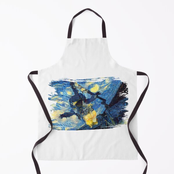Item preview, Van Gogh's Posing Astronaut designed and sold by freshWaterCo.