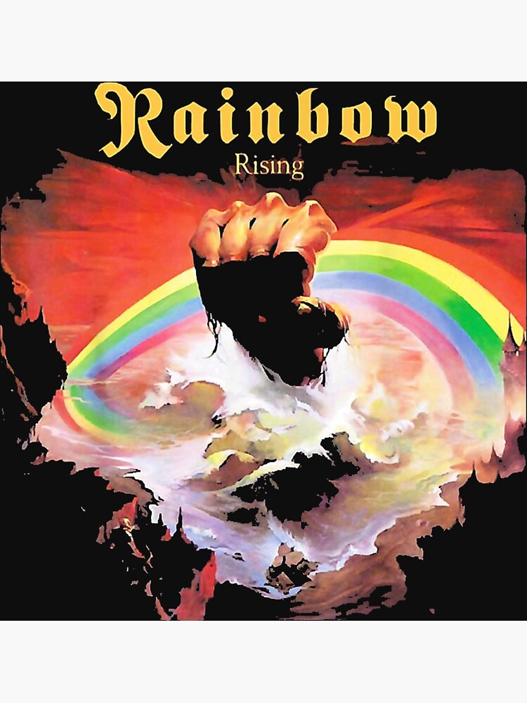 Rainbow rising-1 Album Cover Sticker Album Cover Sticker